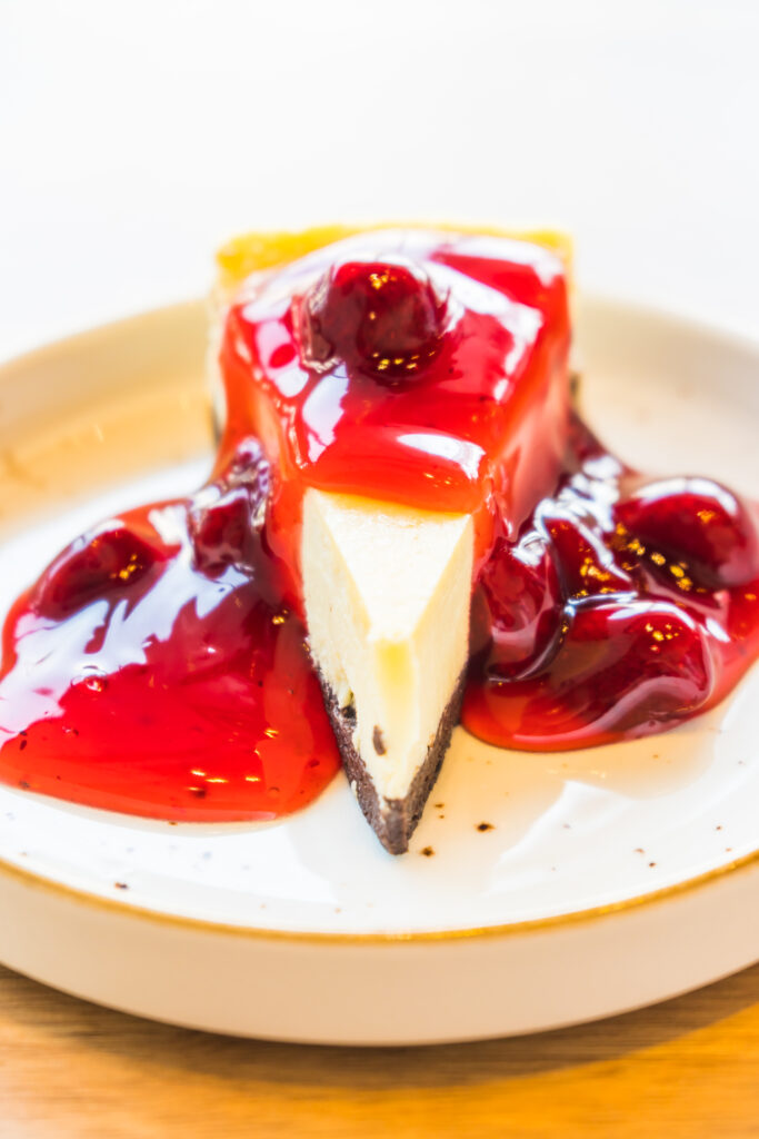 Costco cherry cheesecake