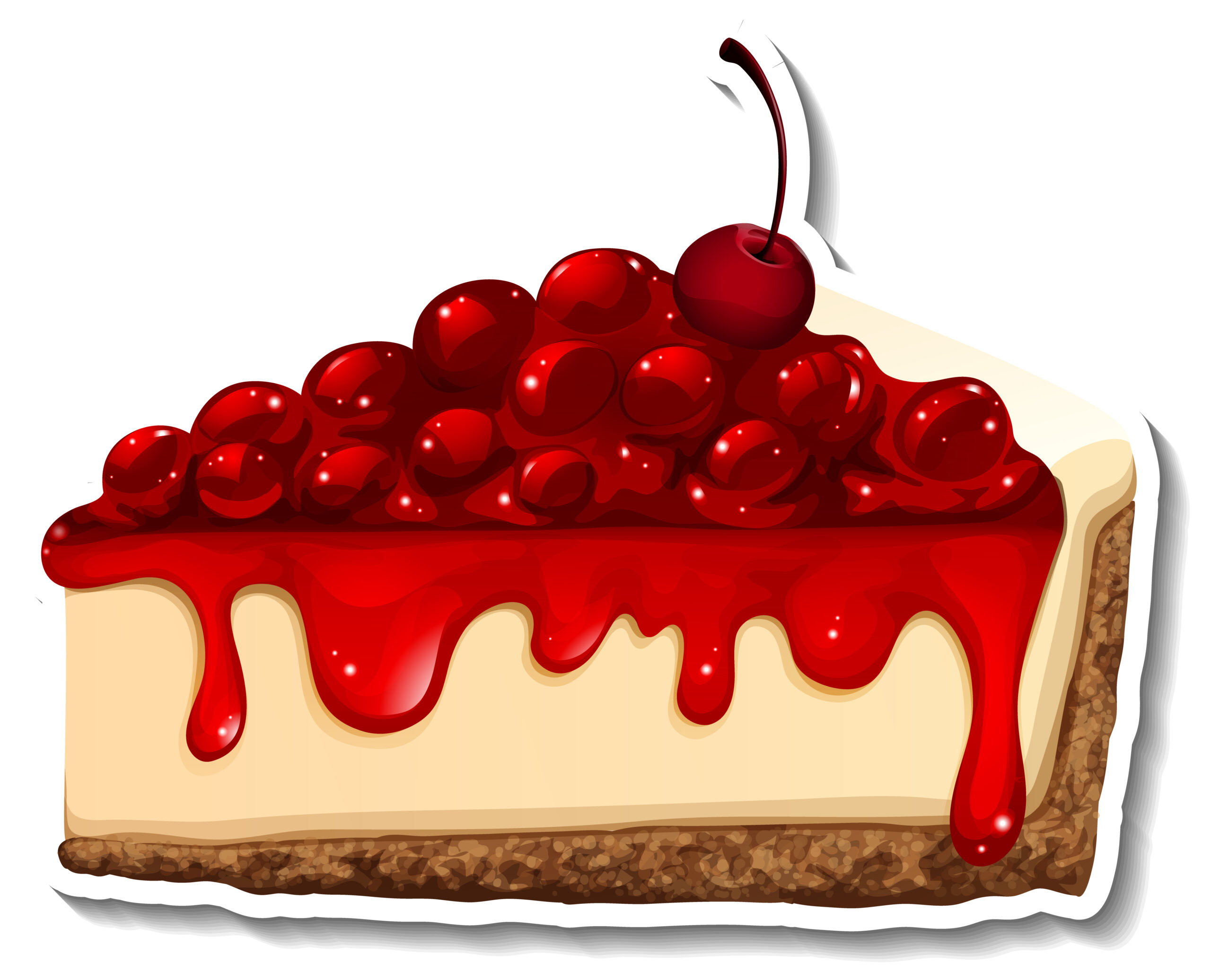 Cherry cheesecake at Costco