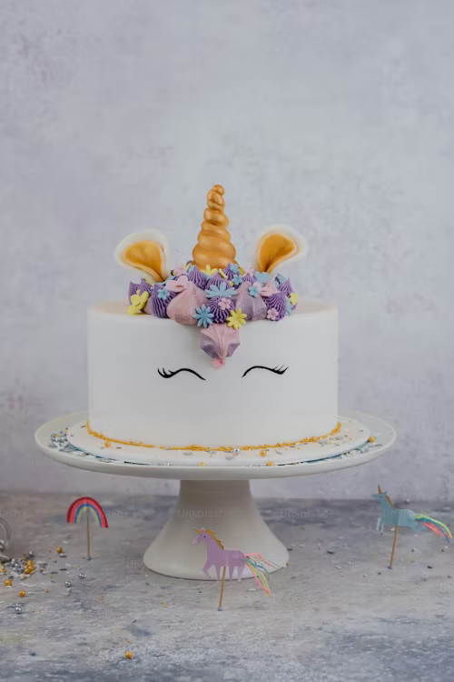 How to Decorate a Magical Unicorn Cake with Buttercream | RecipesTour

